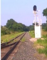 New style signal at MP 315.2, facing east